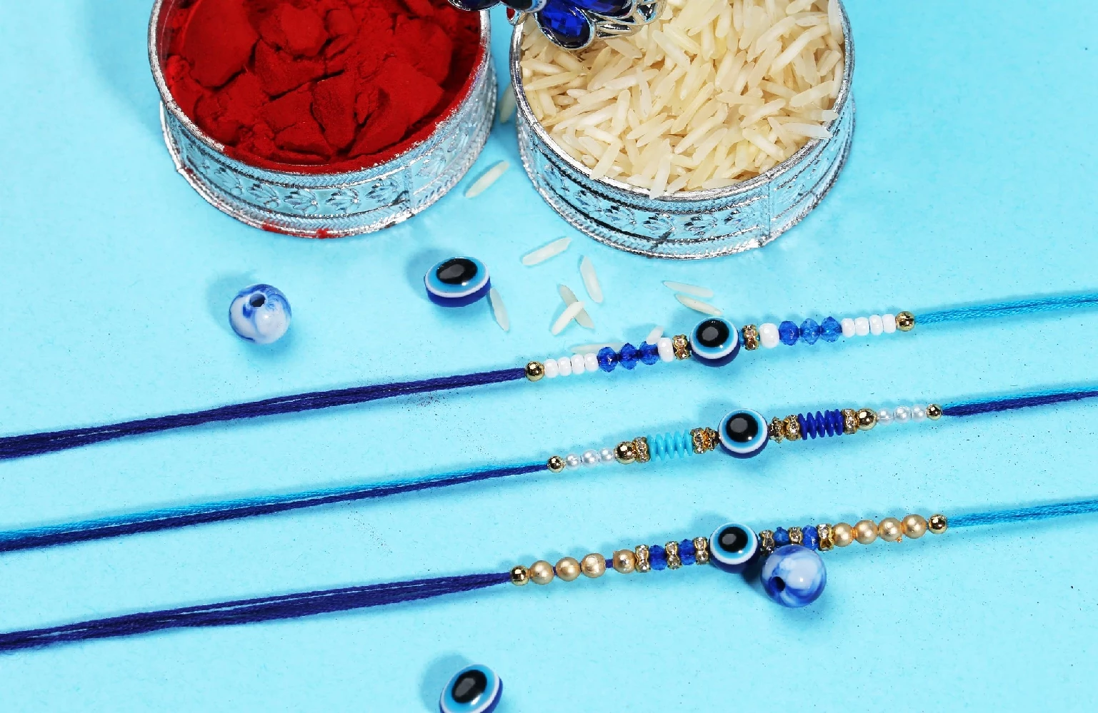 Evil Eye Rakhis (Pack of 3)